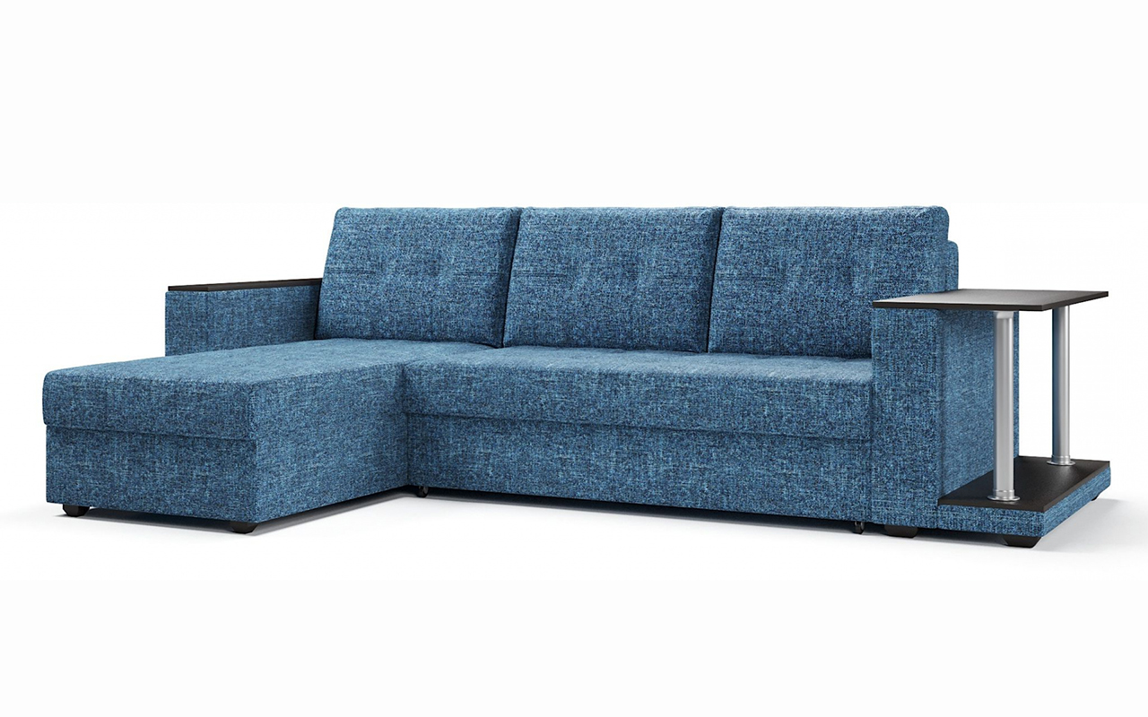 Gupan Диван-кровать угловой со столом Атланта 1 Классик