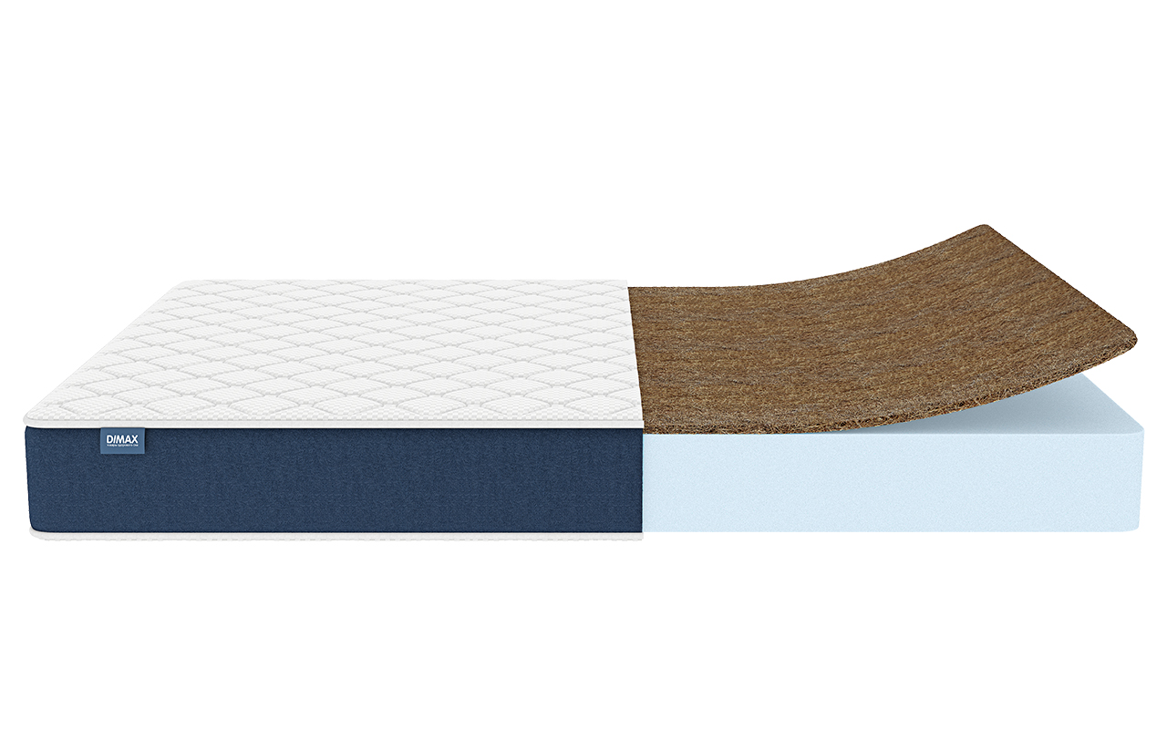 матрас Dimax Практик Чип Ролл 18 кокос 1 Dimax Практик Чип Ролл 18 кокос